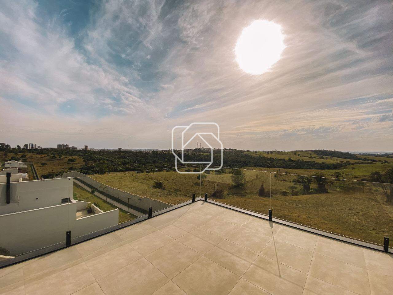 Casa de Condomínio à venda em Itu - SP - Residencial Saint Paul: Varanda, vista para o verde