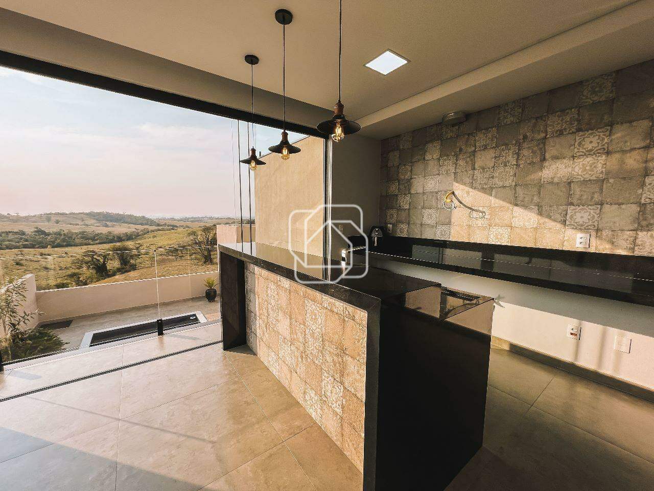 Casa de Condomínio à venda em Itu - SP - Residencial Saint Paul: Espaço gourmet, vista