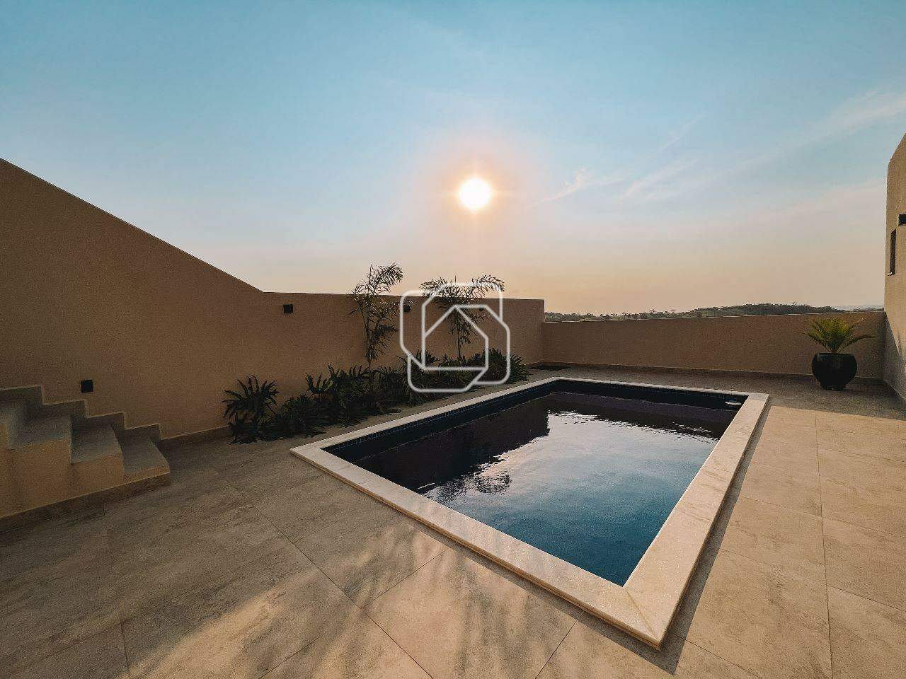 Casa de Condomínio à venda em Itu - SP - Residencial Saint Paul: Área da piscina