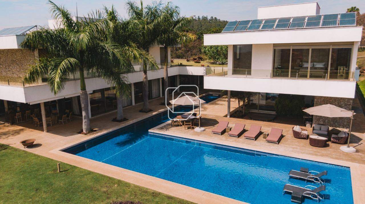 Casa de Condomínio à venda em Itupeva - SP - Fazenda da Grama: Visão geral da área da piscina