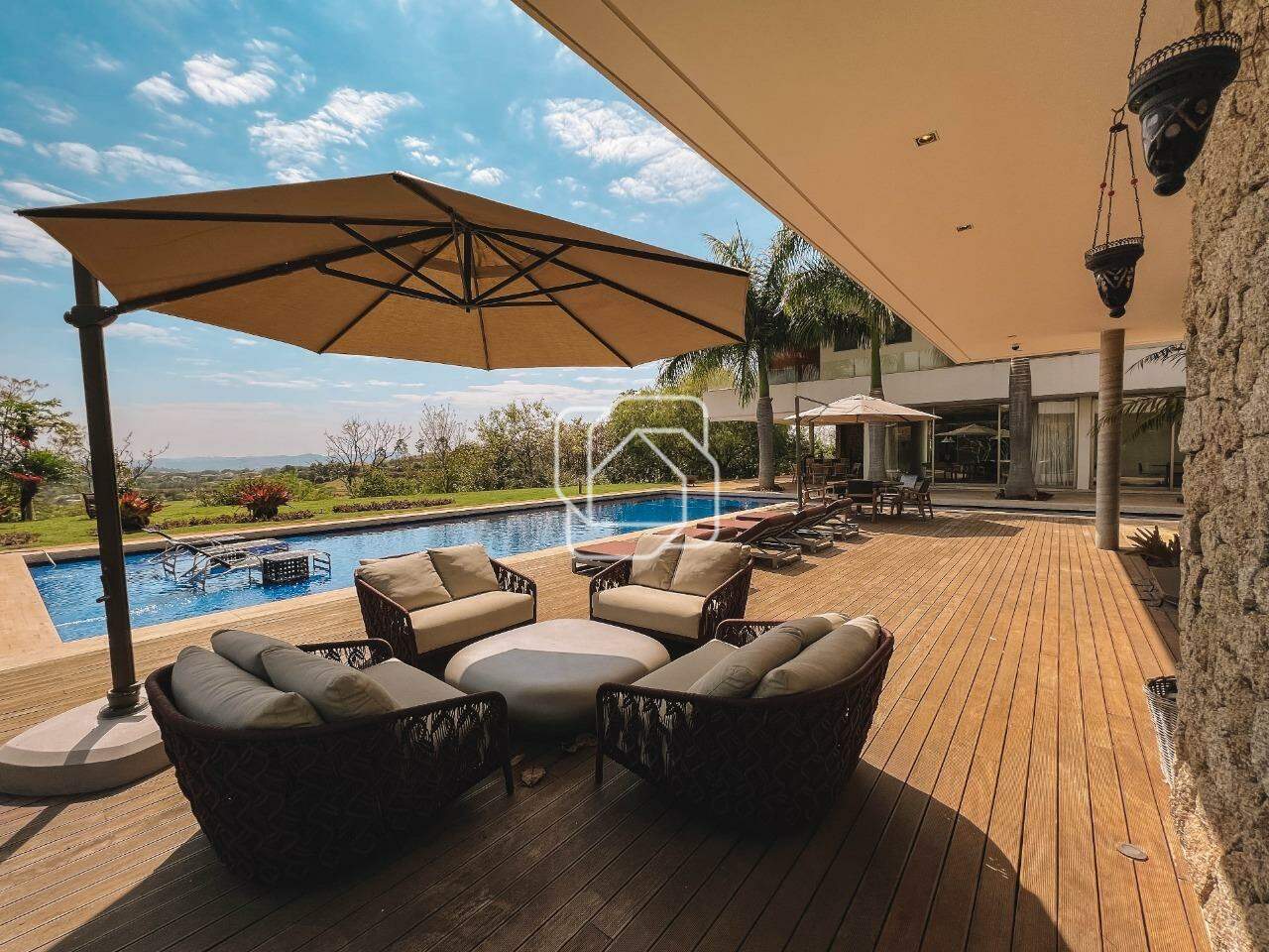 Casa de Condomínio à venda em Itupeva - SP - Fazenda da Grama: Área da piscina
