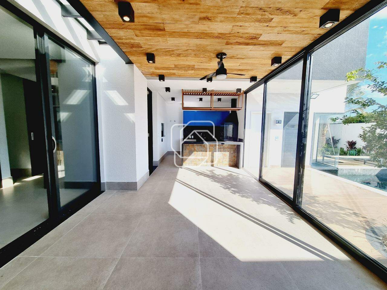 Casa de Condomínio para aluguel em Indaiatuba - SP - Residencial Duas Marias: Área gourmet