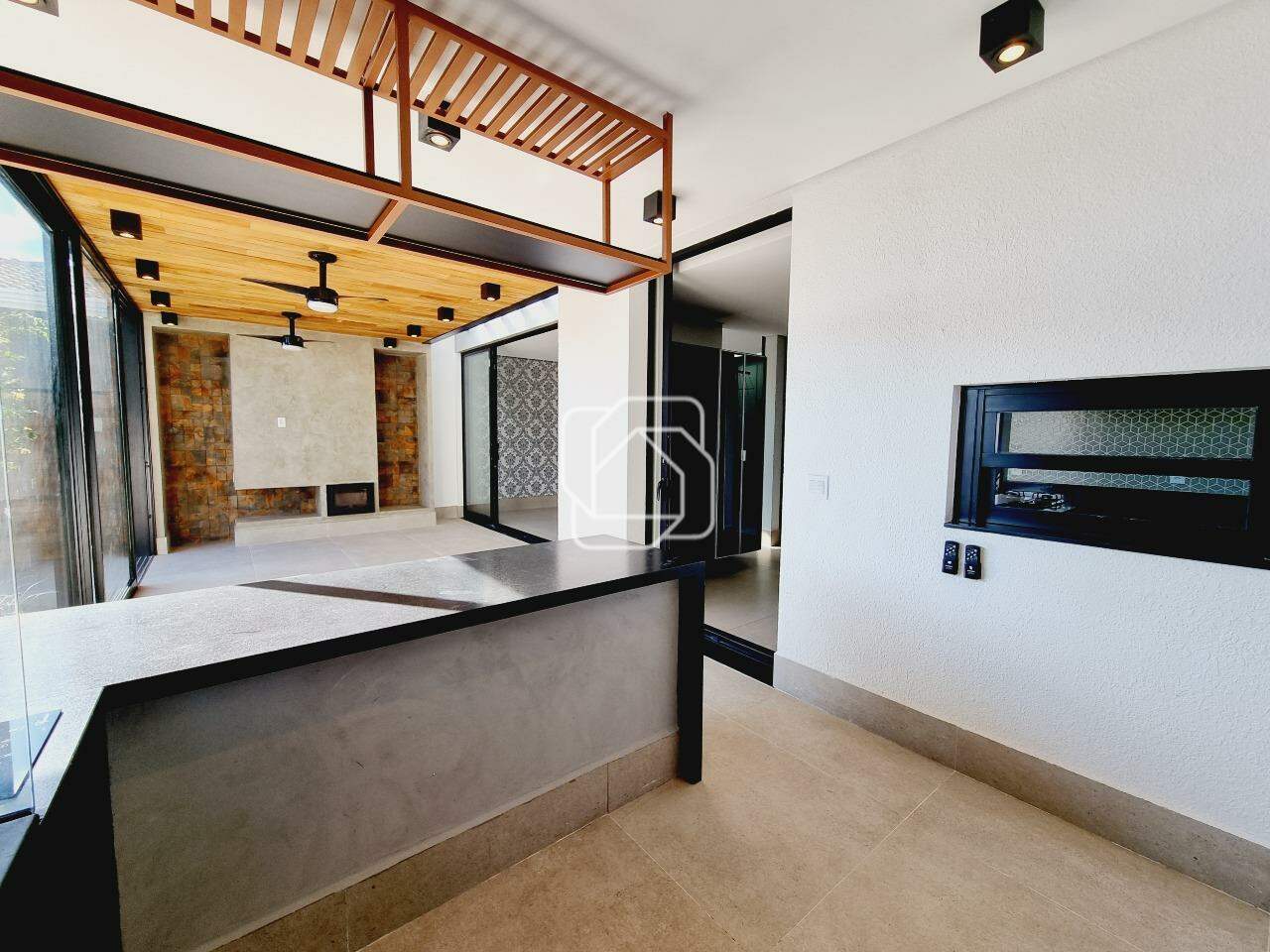 Casa de Condomínio para aluguel em Indaiatuba - SP - Residencial Duas Marias: Área gourmet