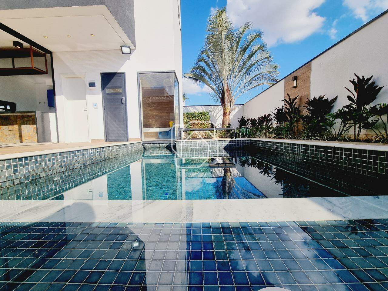 Casa de Condomínio para aluguel em Indaiatuba - SP - Residencial Duas Marias: Área da piscina