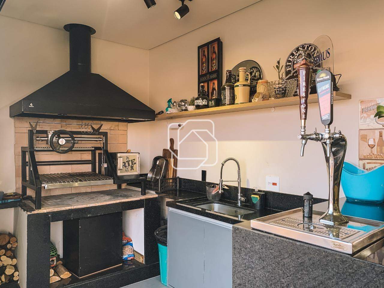 Casa de Condomínio à venda em Itu - SP - Residencial Saint Paul: Espaço gourmet