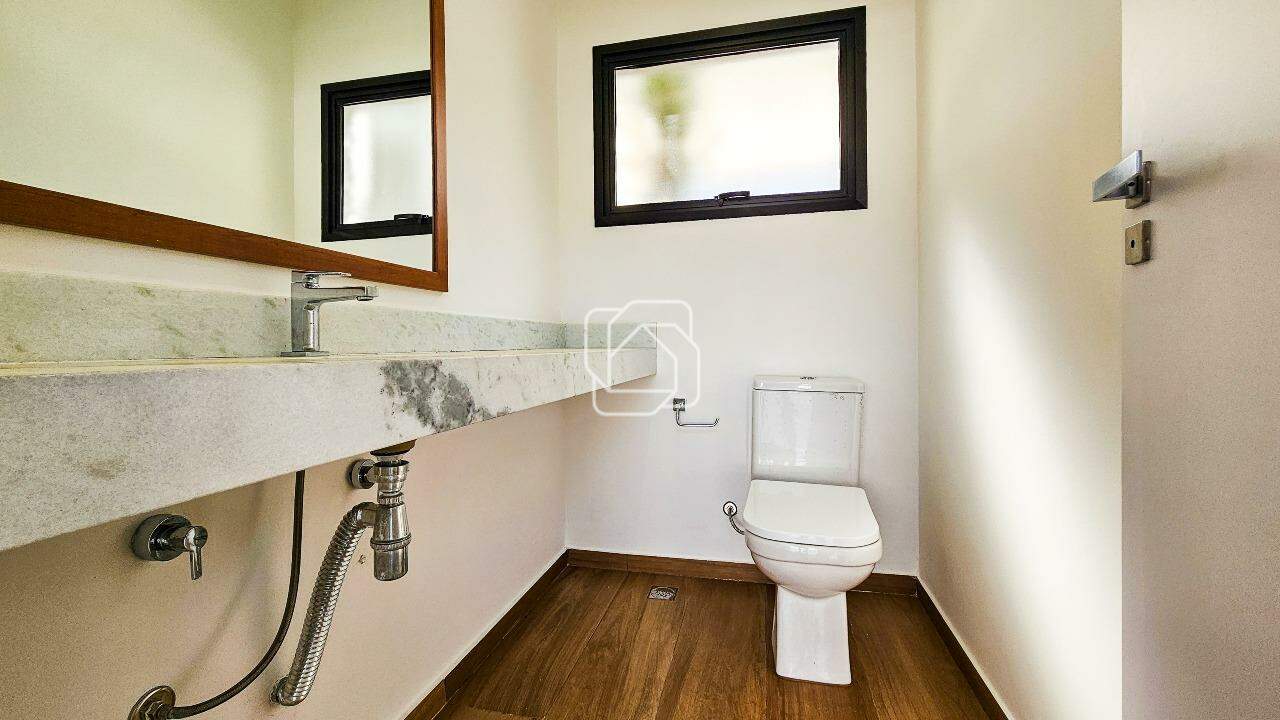Casa de Condomínio à venda em Itu - SP - Residencial Parque Campos de Santo Antônio II: Lavabo social