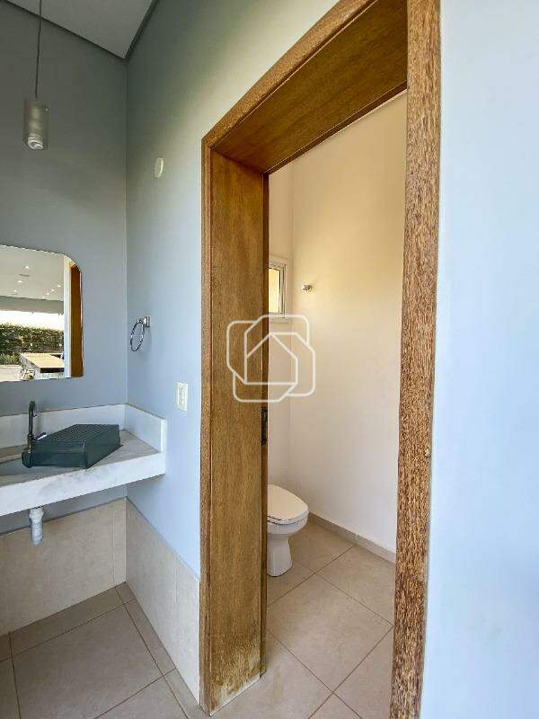 Casa de Condomínio à venda em Itu - SP - Condomínio Xapada Parque Ytu: Lavabo