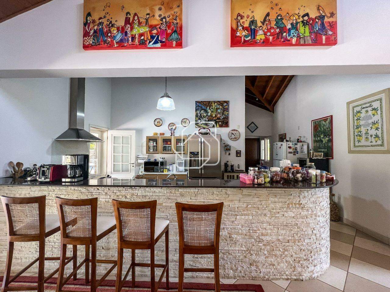 Casa de Condomínio à venda em Itu - SP - Fazenda Vila Real de Itu: Cozinha, bancada