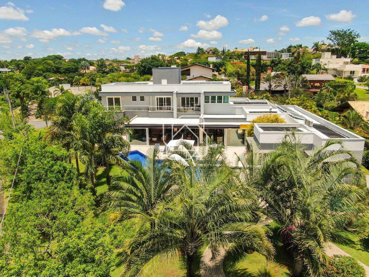 Casa de Condomínio à venda em Itu - SP - Fazenda Vila Real de Itu: Visão aérea da casa