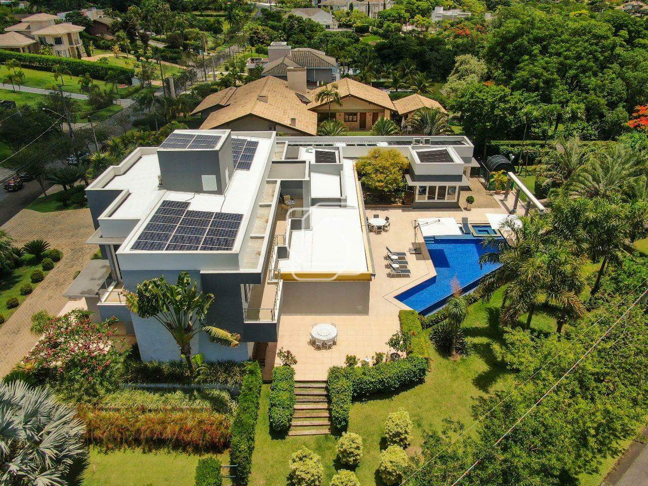 Casa de Condomínio à venda em Itu - SP - Fazenda Vila Real de Itu: Visão aérea da casa