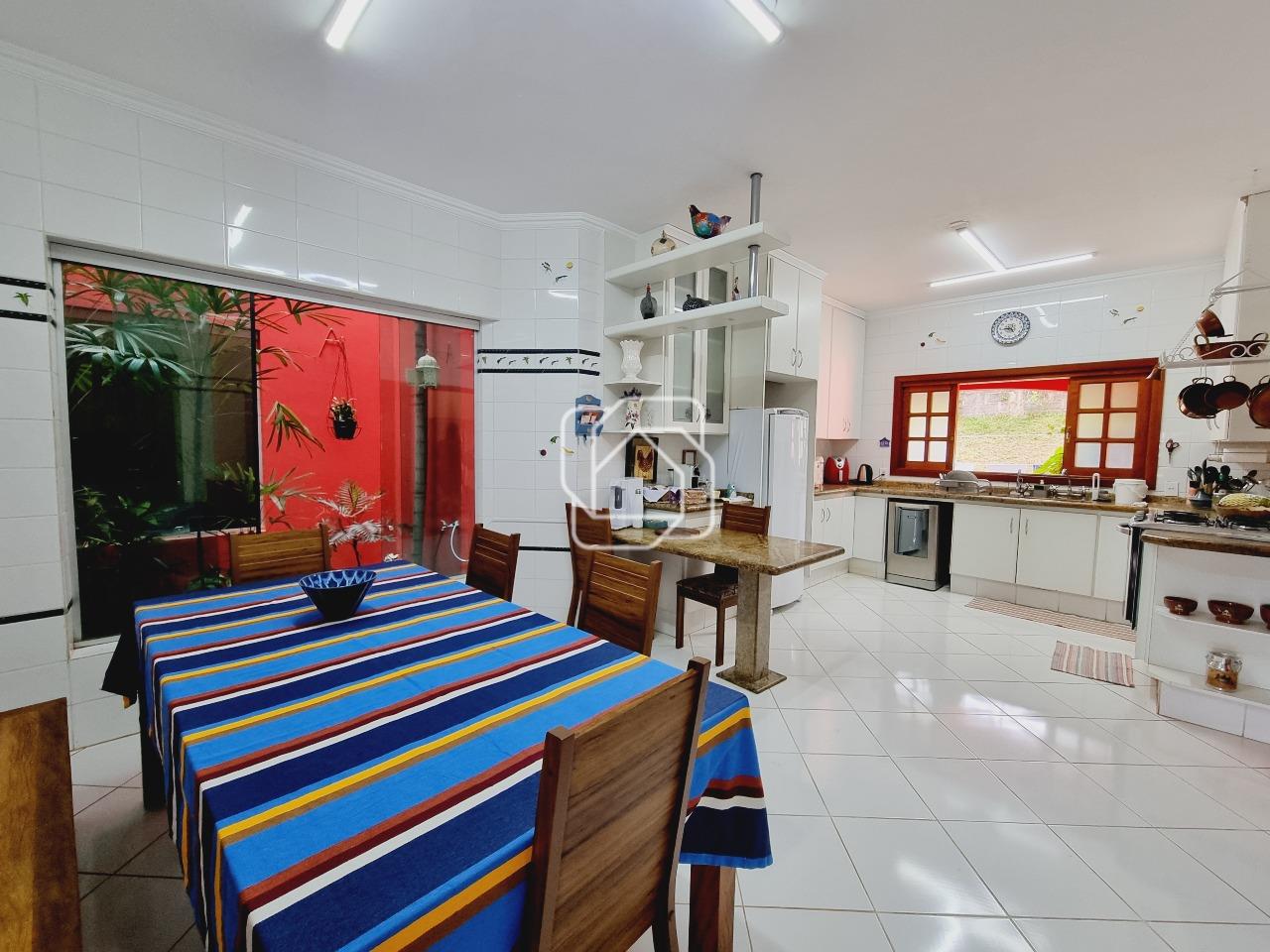 Casa de Condomínio para aluguel em Indaiatuba - SP - Vale das Laranjeiras: Sala de jantar