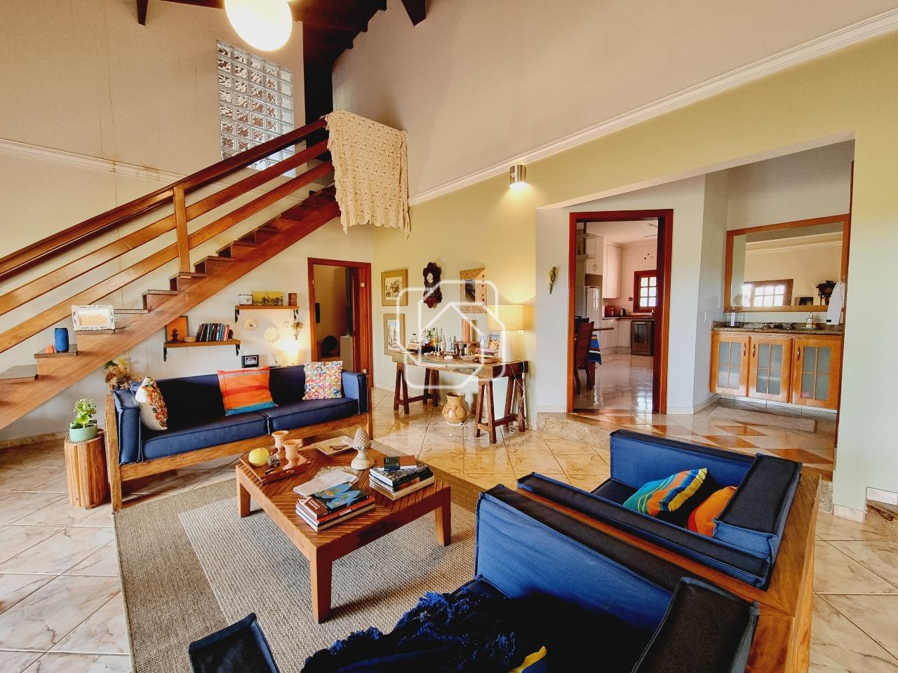 Casa de Condomínio para aluguel em Indaiatuba - SP - Vale das Laranjeiras: Sala de estar