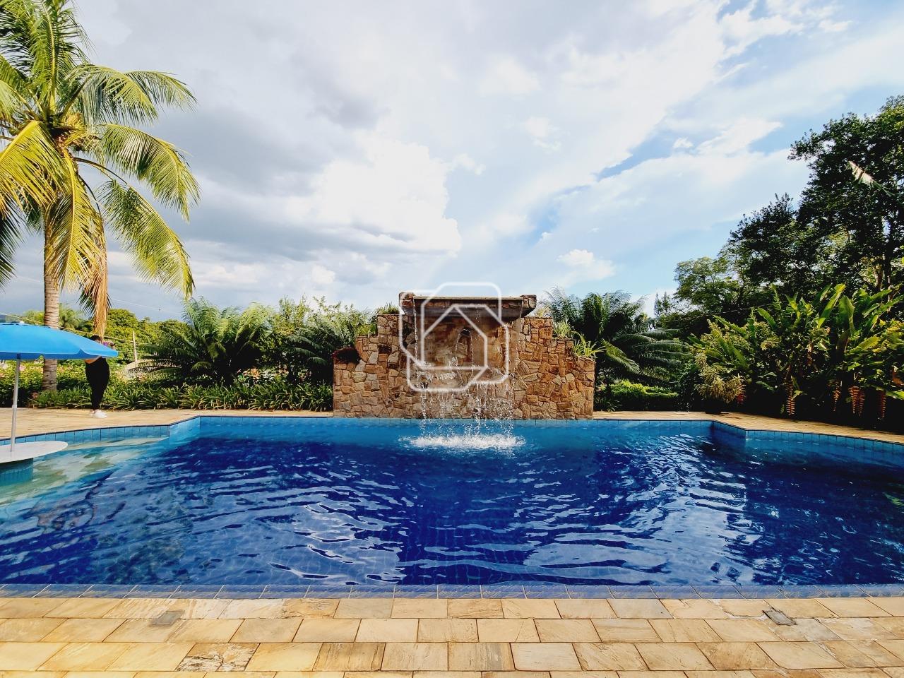 Casa de Condomínio para aluguel em Indaiatuba - SP - Vale das Laranjeiras: Área da piscina