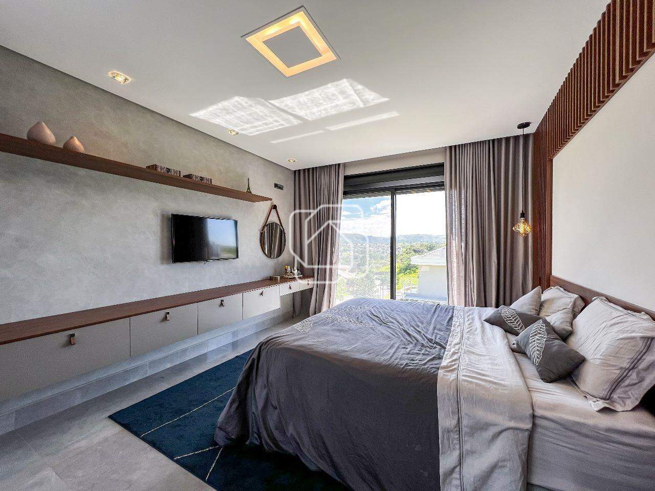 Casa de Condomínio à venda em Itu - SP - Residencial Parque Campos de Santo Antônio II: Quarto
