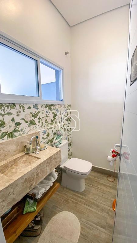 Casa de Condomínio à venda em Salto - SP - Residencial Lagos D’Icaraí: Lavabo