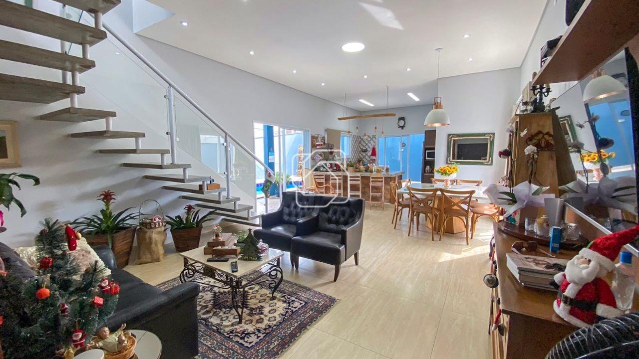 Casa de Condomínio à venda em Salto - SP - Residencial Lagos D’Icaraí: Salas integradas