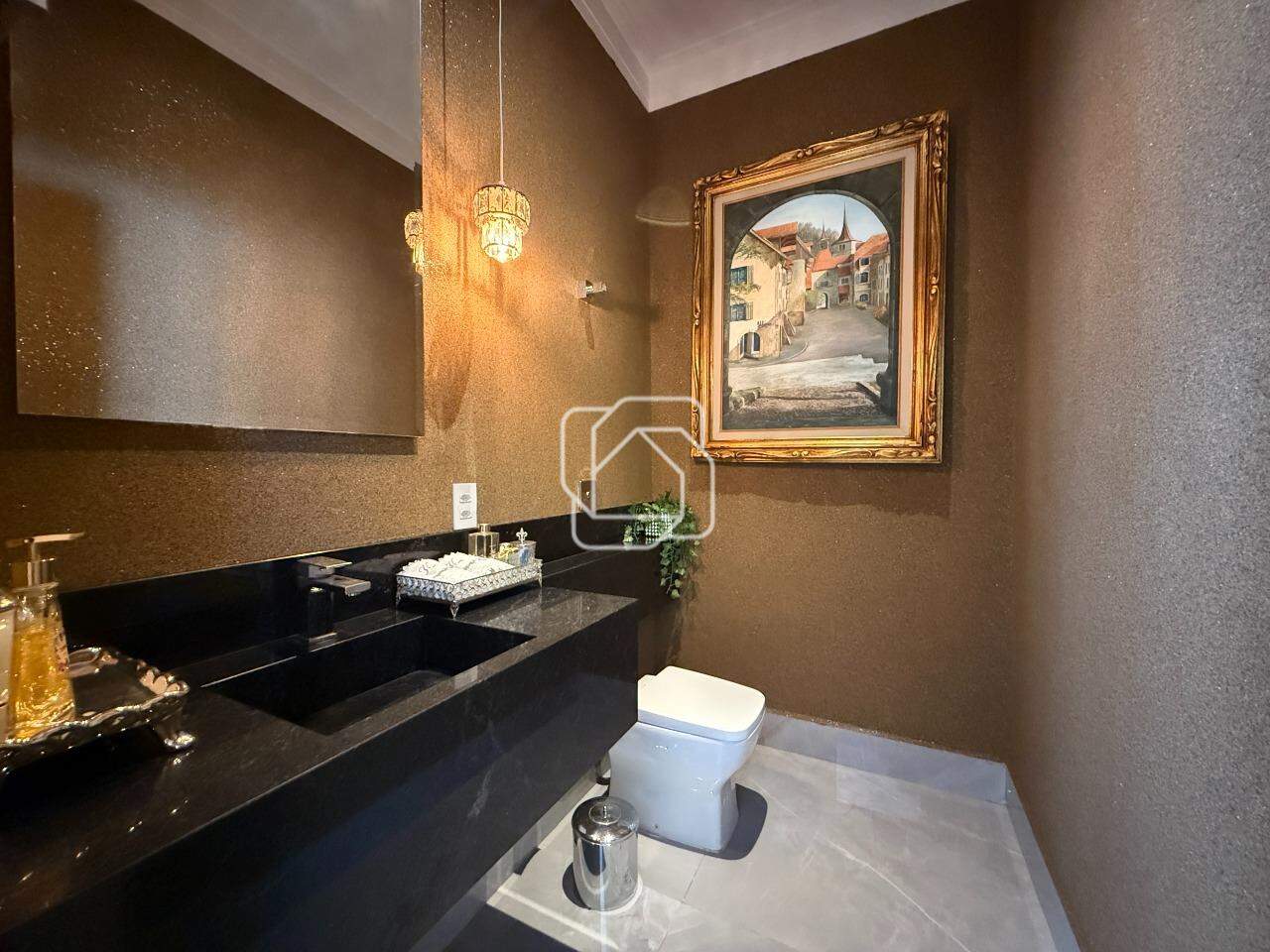 Casa de Condomínio à venda em Indaiatuba - SP - Helvetia Park: Lavabo