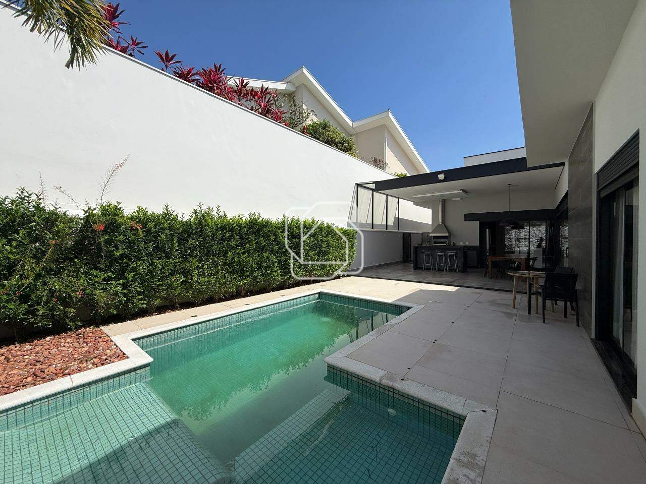 Casa de Condomínio à venda em Indaiatuba - SP - Helvetia Park: Área da piscina