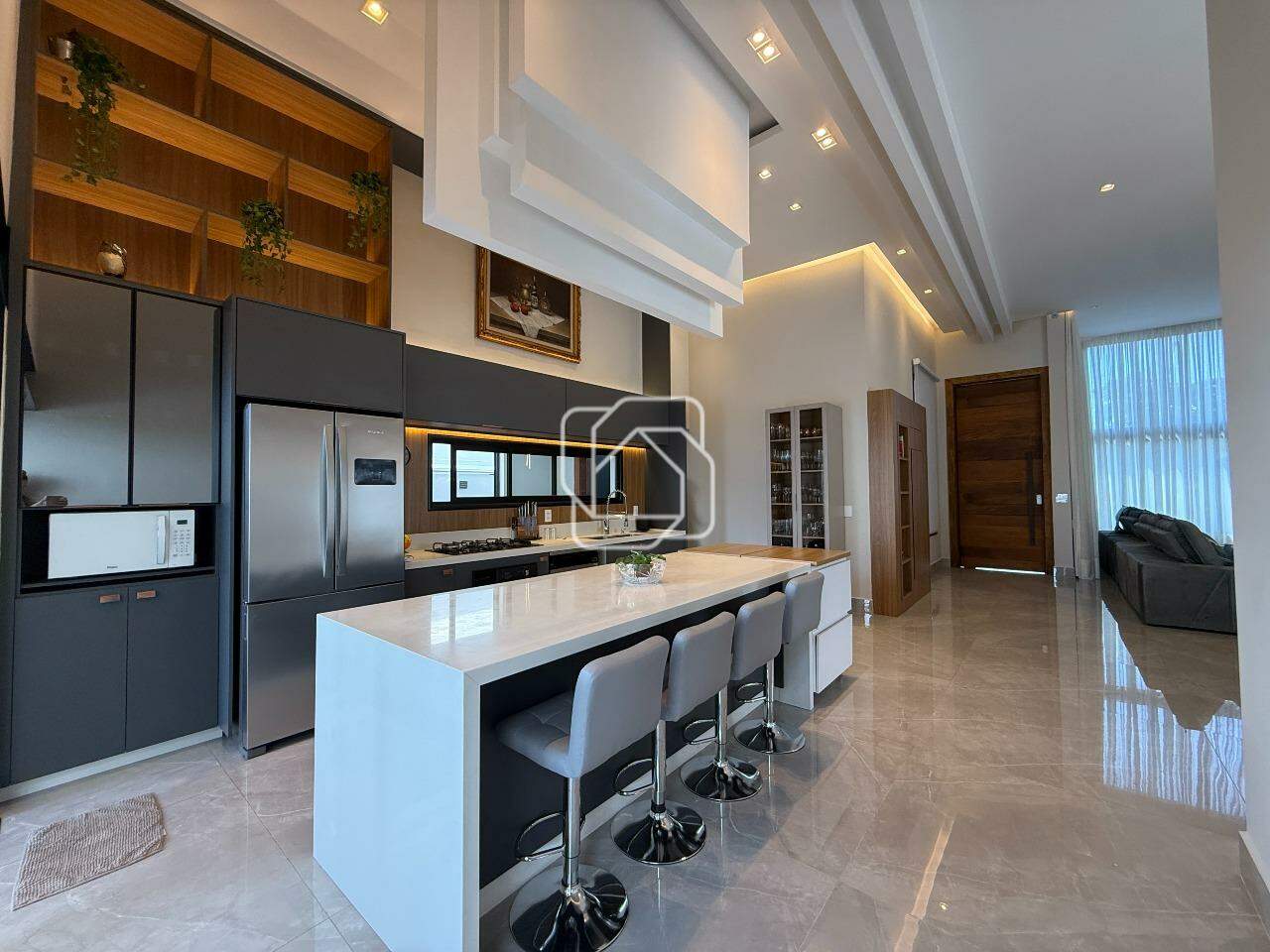 Casa de Condomínio à venda em Indaiatuba - SP - Helvetia Park: Cozinha integrada