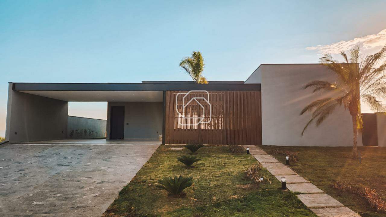Casa de Condomínio à venda em Itu - SP - Residencial Parque Campos de Santo Antônio II: Fachada
