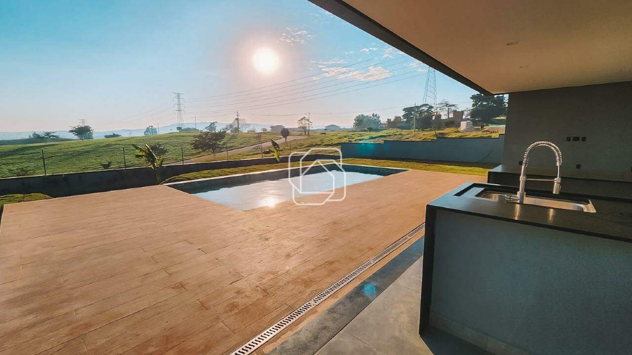 Casa de Condomínio à venda em Itu - SP - Residencial Parque Campos de Santo Antônio II: Quintal/Área gourmet