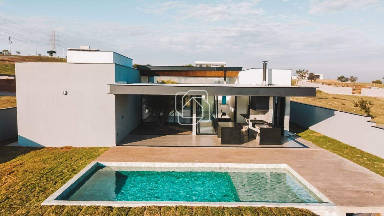 Casa de Condomínio à venda em Itu - SP - Residencial Parque Campos de Santo Antônio II: Visão aérea do imóvel