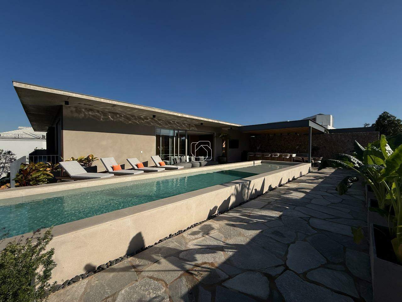 Casa de Condomínio à venda em Itu - SP - Condomínio Terras de São José II: Área da piscina