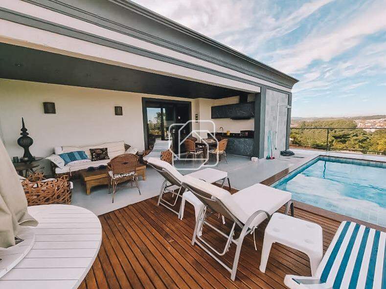 Casa de Condomínio para aluguel em Salto - SP - Mirante dos Ypês: Espaço gourmet, piscina