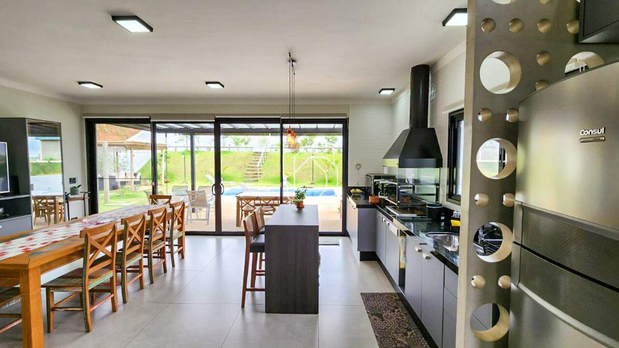 Casa de Condomínio à venda em Itu - SP - Residencial Parque Campos de Santo Antônio II: Espaço gourmet