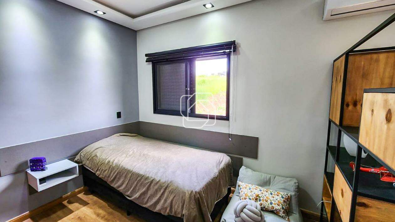 Casa de Condomínio à venda em Itu - SP - Residencial Parque Campos de Santo Antônio II: Quarto