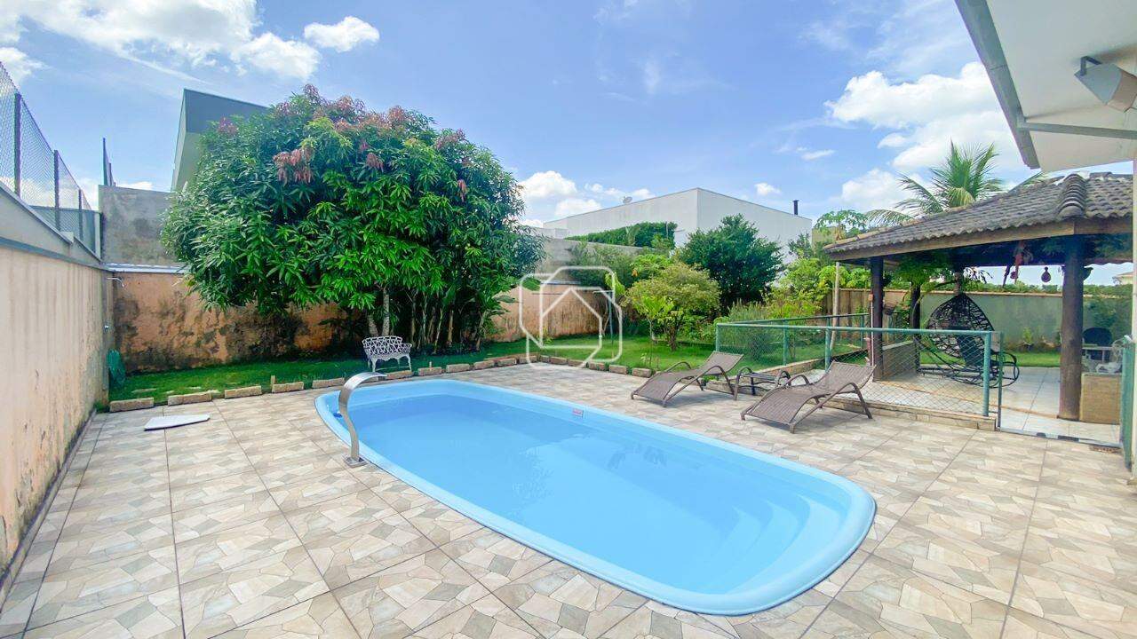 Casa de Condomínio à venda em Salto - SP - Terras de Mont Serrat: Área da piscina