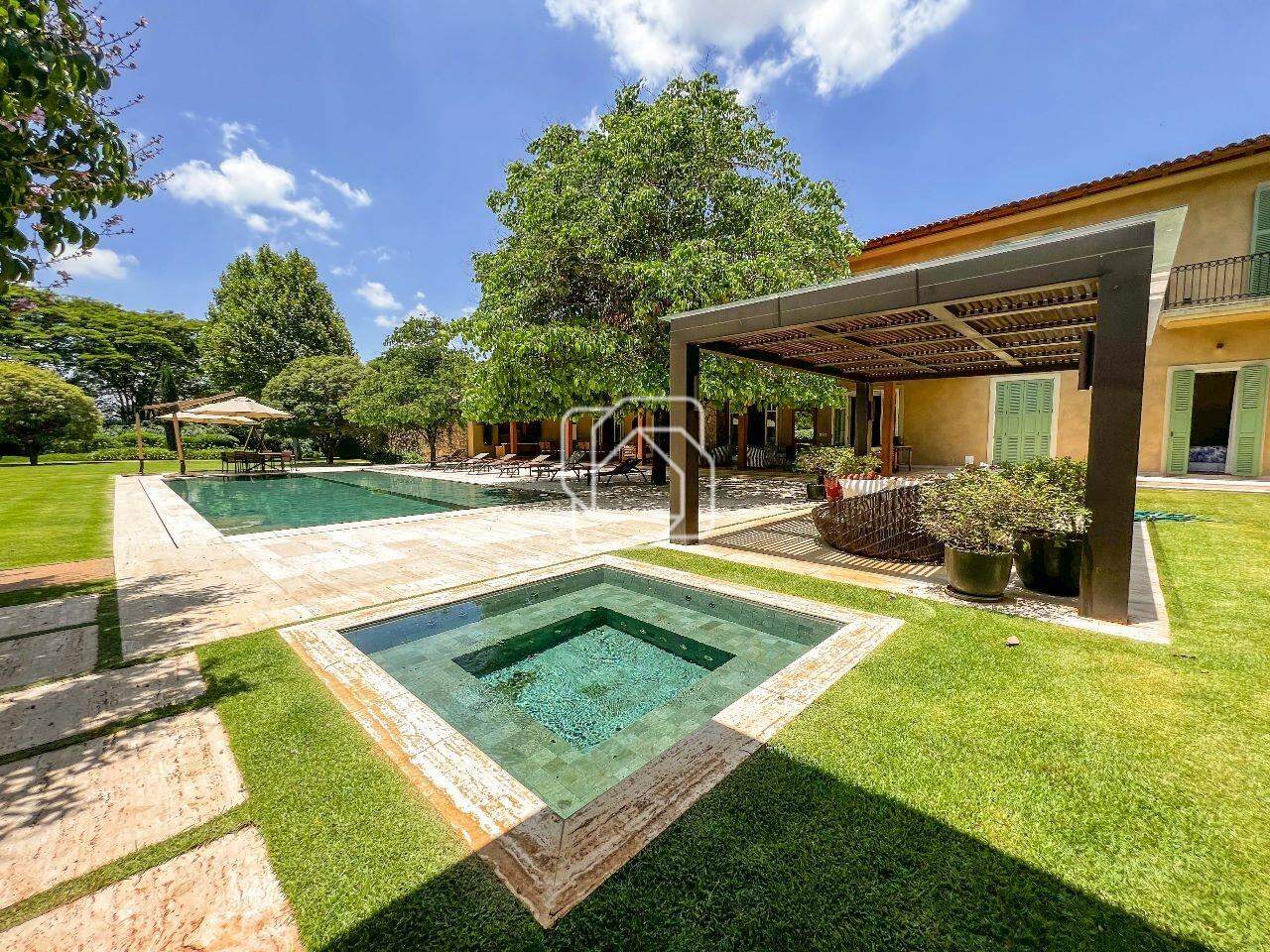 Casa de Condomínio à venda em Porto Feliz - SP - Condomínio Fazenda Boa Vista: Área da piscina