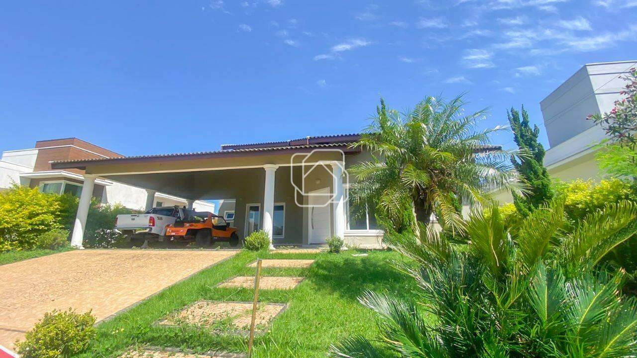 Casa de Condomínio à venda em Salto - SP - Condomínio Fazenda Palmeiras Imperiais: Fachada da casa