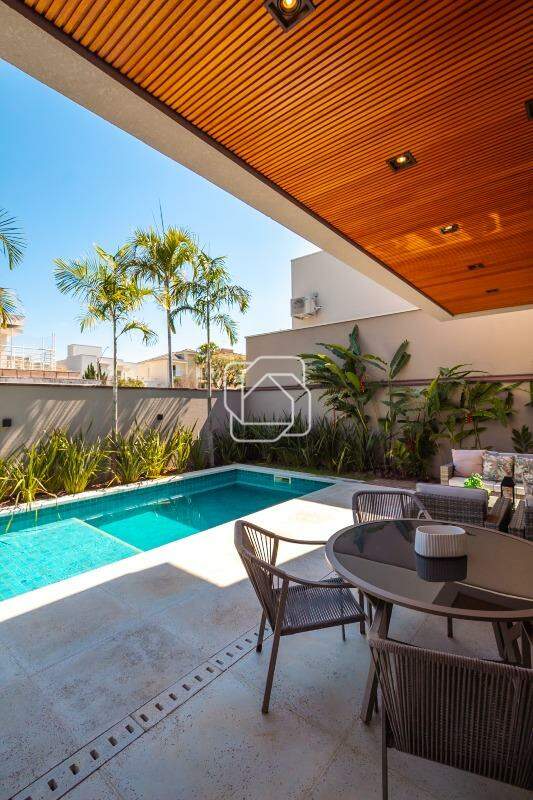 Casa de Condomínio à venda em Indaiatuba - SP - Jardim Residencial Santa Clara: Área da piscina