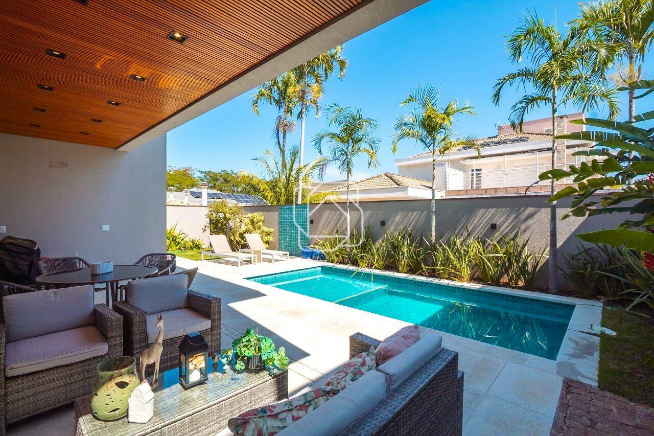 Casa de Condomínio à venda em Indaiatuba - SP - Jardim Residencial Santa Clara: Área da piscina