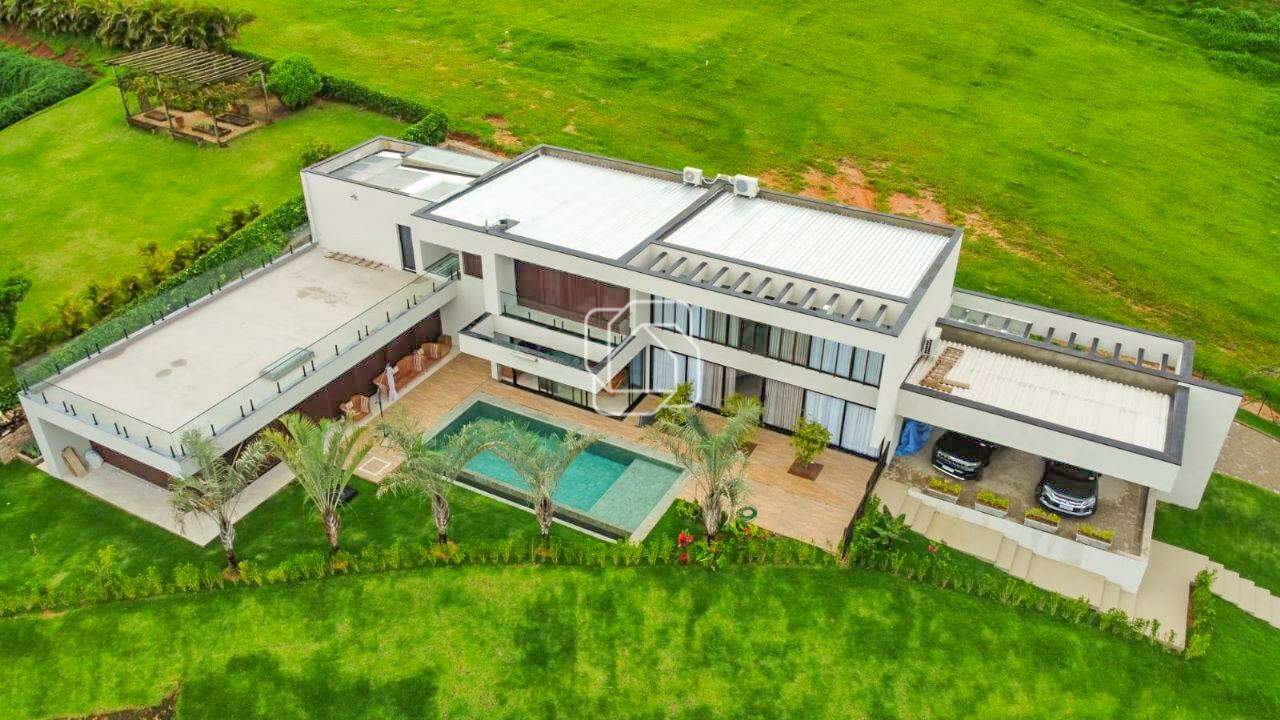 Casa de Condomínio à venda em Itu - SP - Condomínio Fazenda Kurumin: Visão aérea da casa
