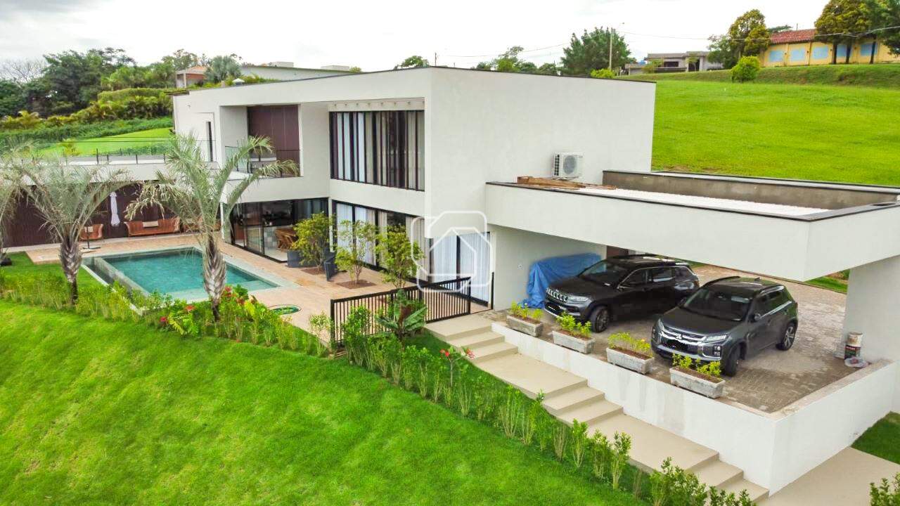 Casa de Condomínio à venda em Itu - SP - Condomínio Fazenda Kurumin: Visão aérea da casa