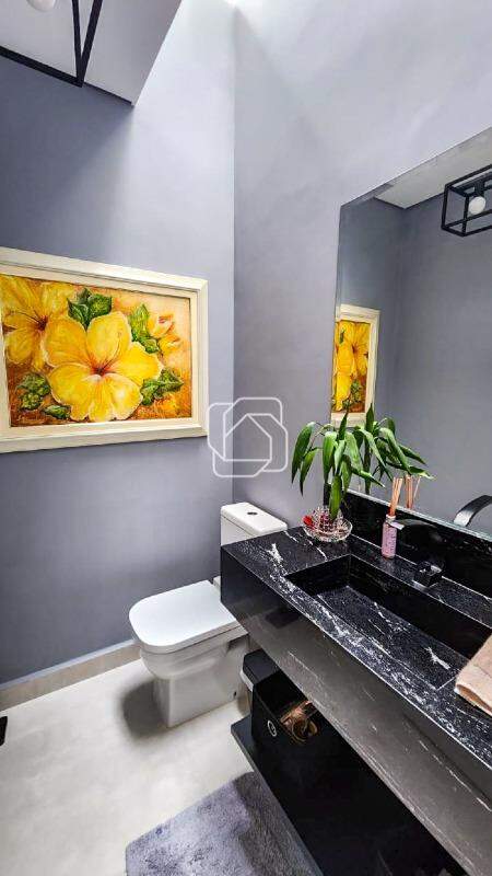 Casa de Condomínio à venda em Itu - SP - Condomínio Fazenda Kurumin: Lavabo