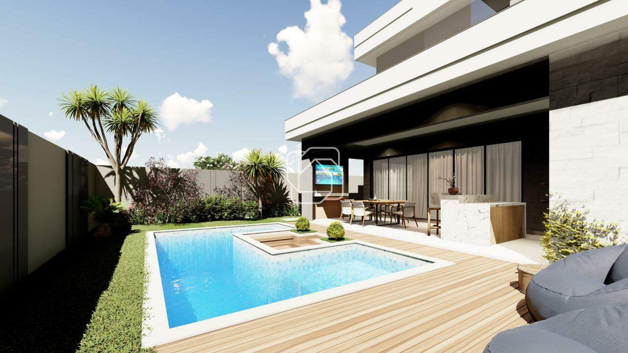 Casa de Condomínio à venda em Indaiatuba - SP - Jardim Vila Paradiso: Imagem meramente ilustrativa do projeto em 3D