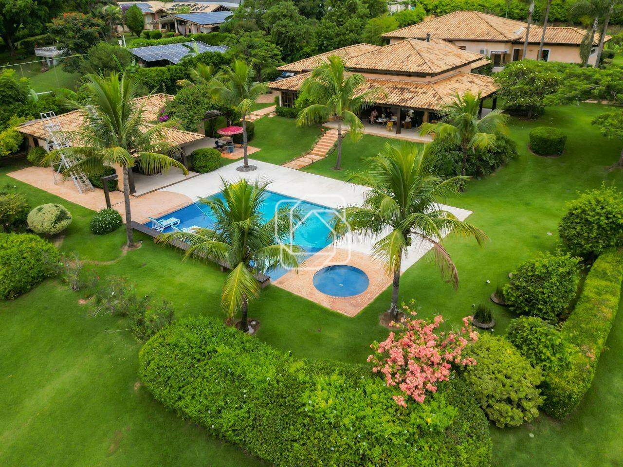 Casa de Condomínio à venda em Indaiatuba - SP - Lagos de Shanadu: Visão aérea da área externa