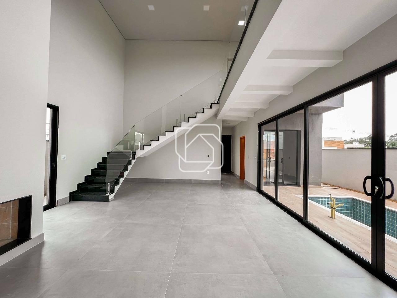 Casa de Condomínio à venda em Itu - SP - Residencial Saint Paul: Sala, acesso externo