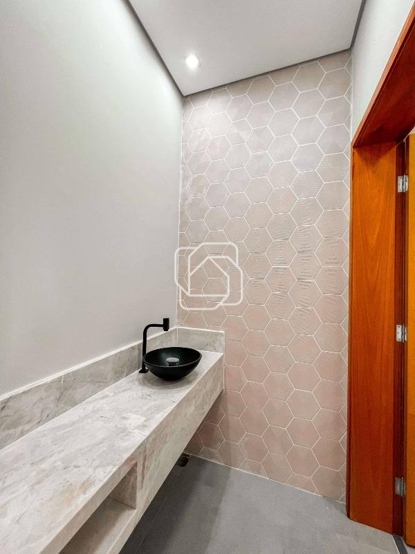 Casa de Condomínio à venda em Itu - SP - Residencial Saint Paul: Lavabo