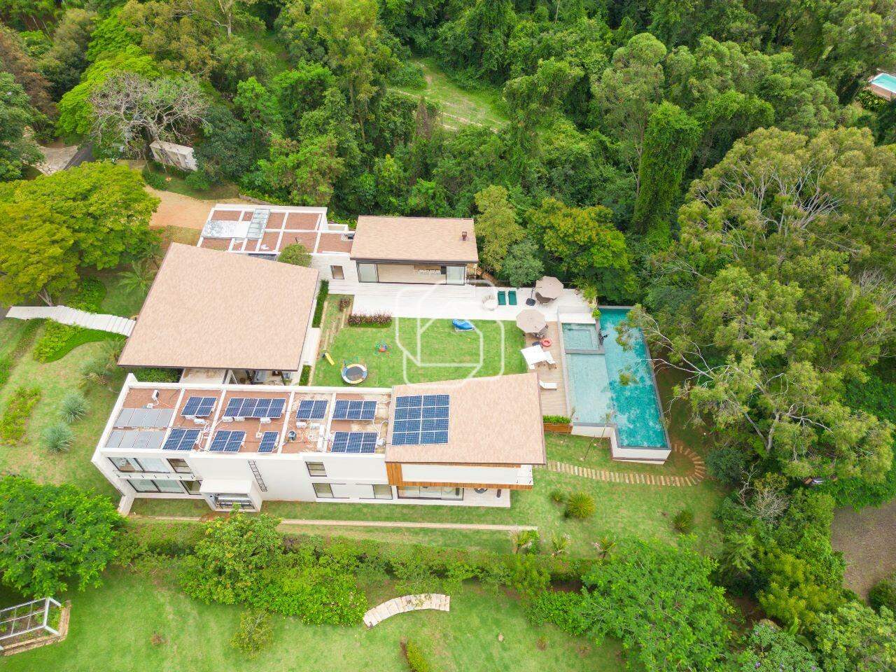Casa de Condomínio à venda em Itu - SP - Condomínio Terras de São José: Visão aérea do imóvel