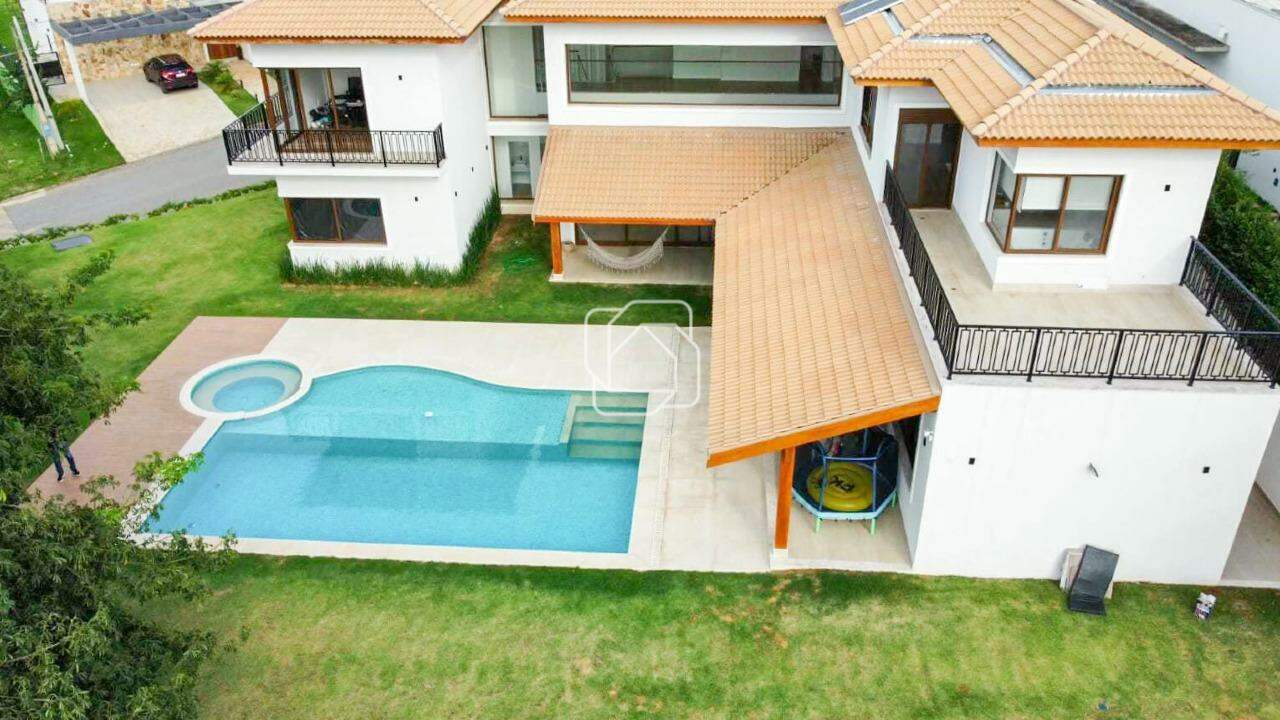 Casa de Condomínio à venda em Itu - SP - Condomínio Fazenda Kurumin: Visão aérea do imóvel
