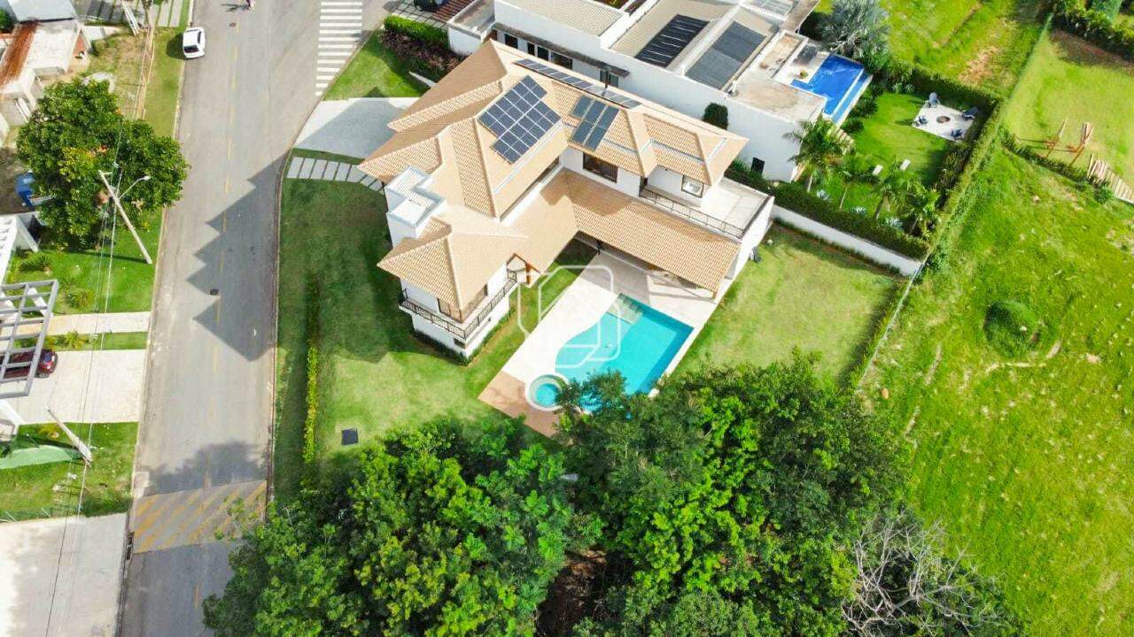Casa de Condomínio à venda em Itu - SP - Condomínio Fazenda Kurumin: Visão aérea do imóvel