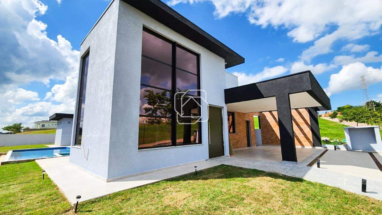 Casa de Condomínio à venda em Itu - SP - Residencial Parque Campos de Santo Antônio II: Lateral da casa