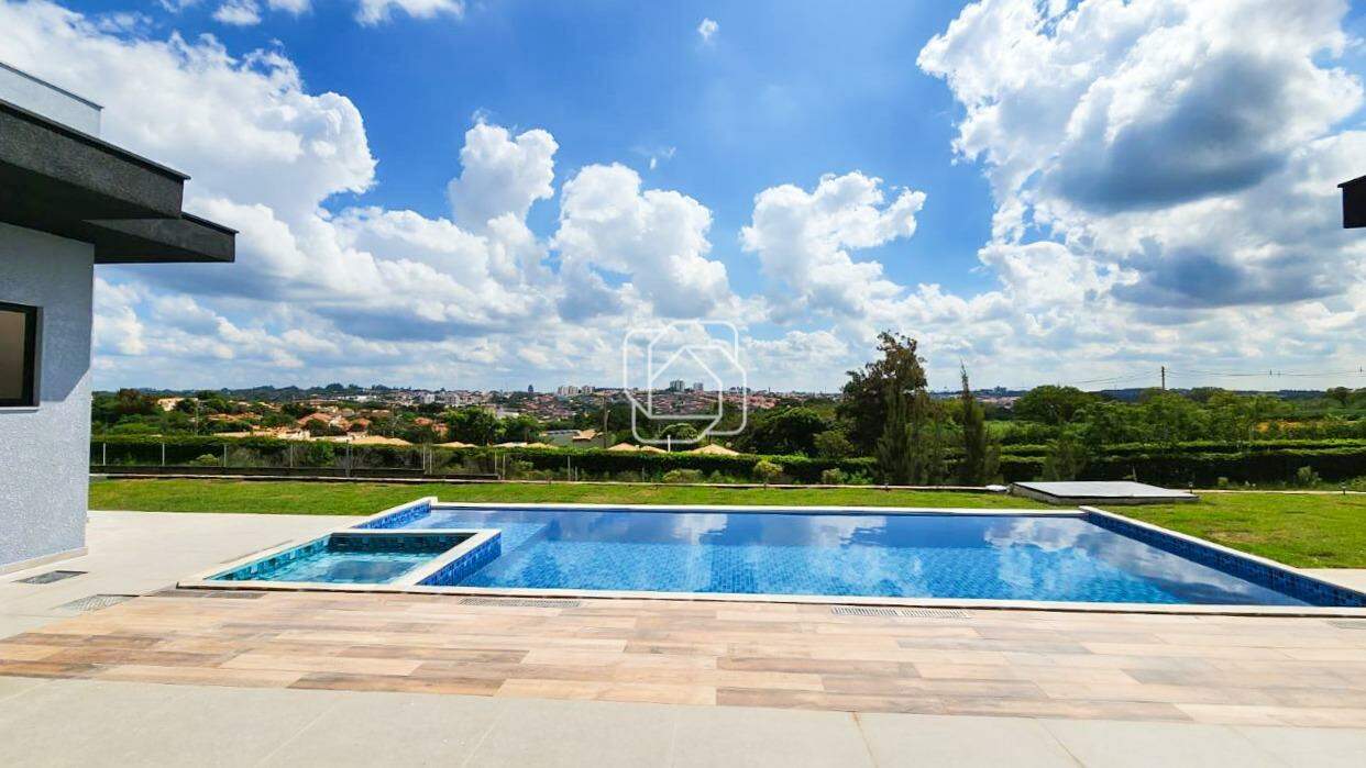 Casa de Condomínio à venda em Itu - SP - Residencial Parque Campos de Santo Antônio II: Piscina e vista para a cidade