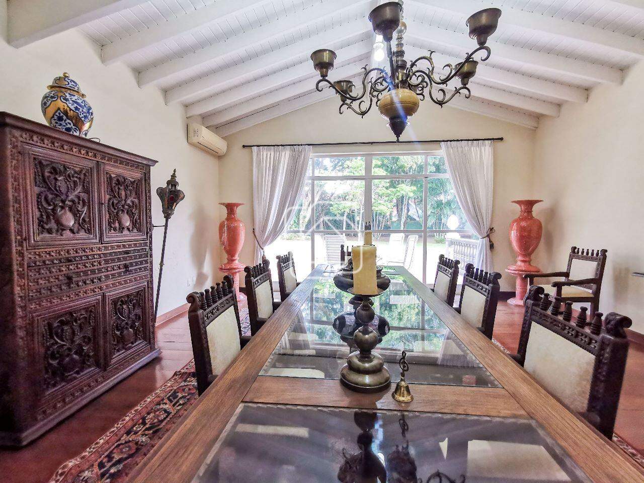 Casa de Condomínio à venda em Indaiatuba - SP - Chácara Polaris: Sala de jantar