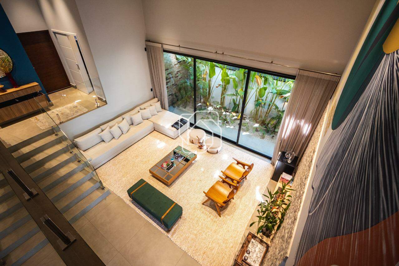 Casa de Condomínio à venda em Indaiatuba - SP - Jardim Residencial Santa Clara: Sala de estar