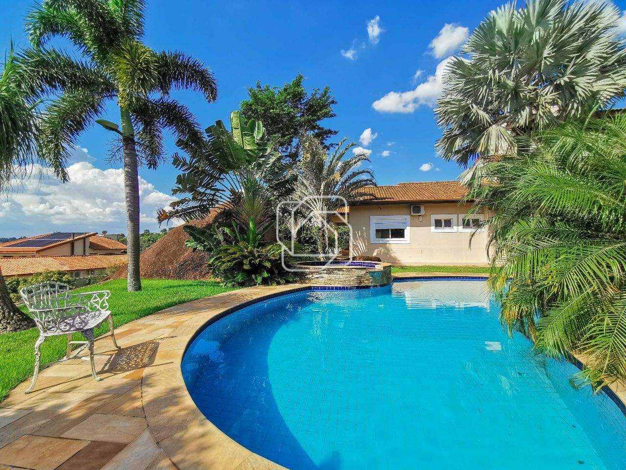 Casa de Condomínio à venda em Indaiatuba - SP - Vale das Laranjeiras: Área da piscina